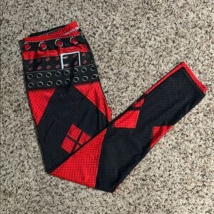 Harley Quinn style leggings